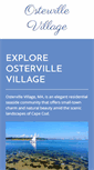 Mobile Screenshot of ostervillevillage.com